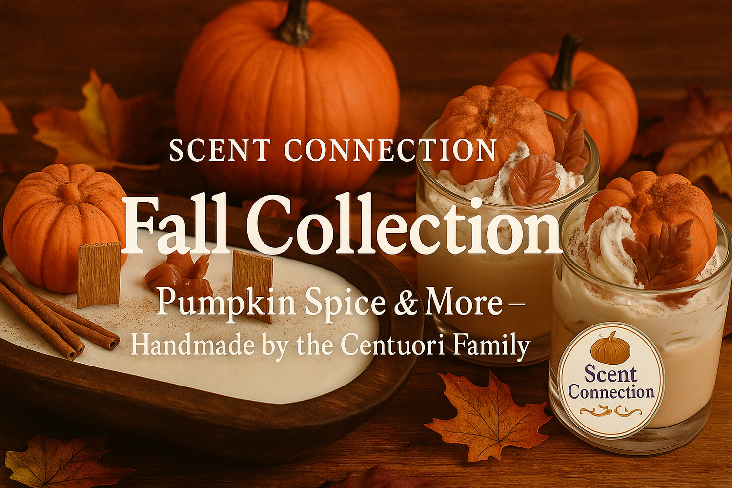 Fall Candle Collection – Pumpkin Spice & More