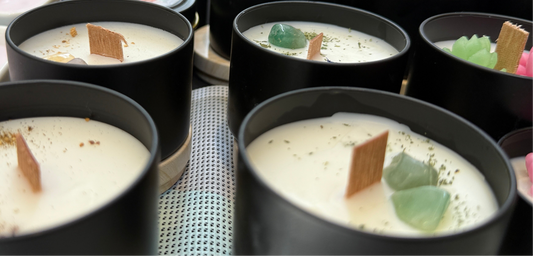 Mini container candles